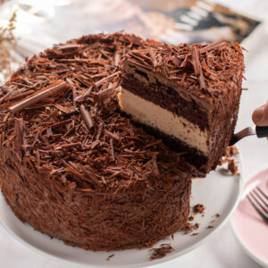 Milk chocolate cheesecake