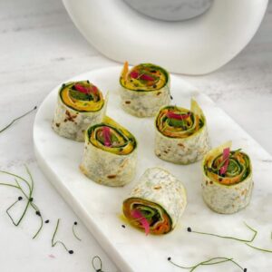 Grilled Vegetable Pesto Roll