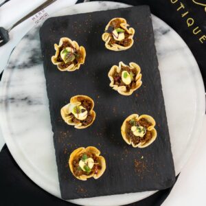 Mini Beef Round Tacos