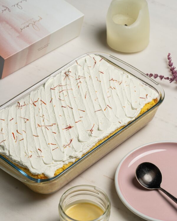 Saffron Milk Cake