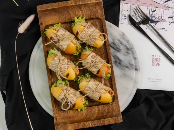 Mini Chicken Sausage Brioche