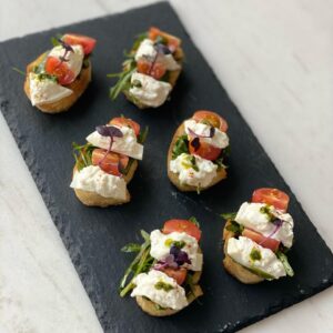 Mini Baguette Caprese