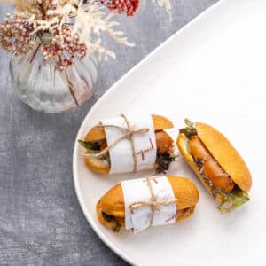 Mini Chicken Sausage Brioche