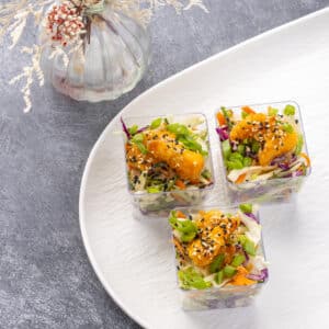 Crispy Bomba Shirmp Salad